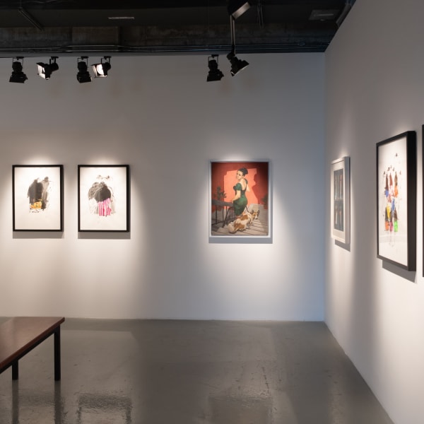 Between Realism and Abstraction - Takamol a collaborative exhibition featuring three contemporary artists