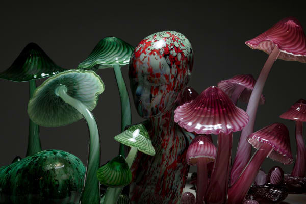 The trailing moss and mystic glow Kosta Art Gallery, Kosta, SE