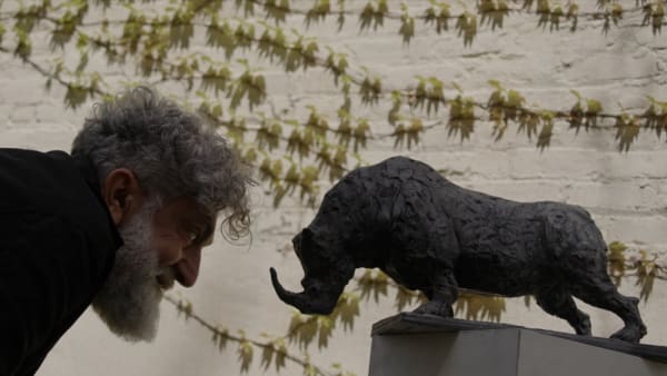 Georgian Artist – Zura – To Save the White Rhinos of the North