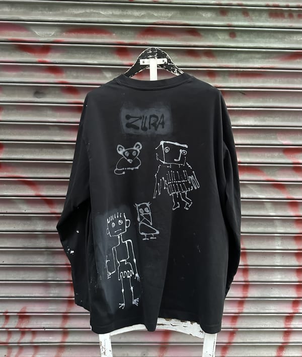 Zura Wear - 'Divine Encounters' Studio Shirt, Hand-Painted Edition by Zura