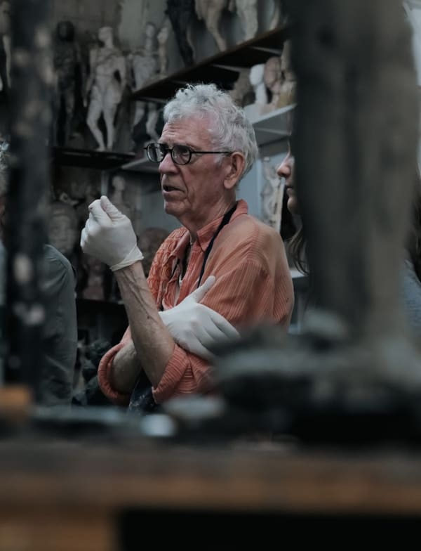 Studio Visit - Bruce M. Gagnier, In Bruce Gagnier’s hands, clay becomes memory, and memory takes shape.