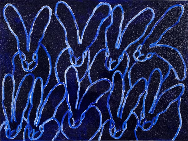 Hunt Slonem - Hutch, 2023