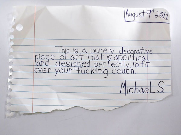 Michael Scoggins - The White House VII, 2018