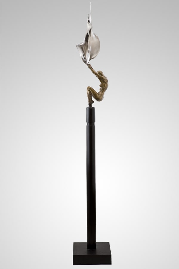 Conception Column, Bronze,, Column, Female, Liberations