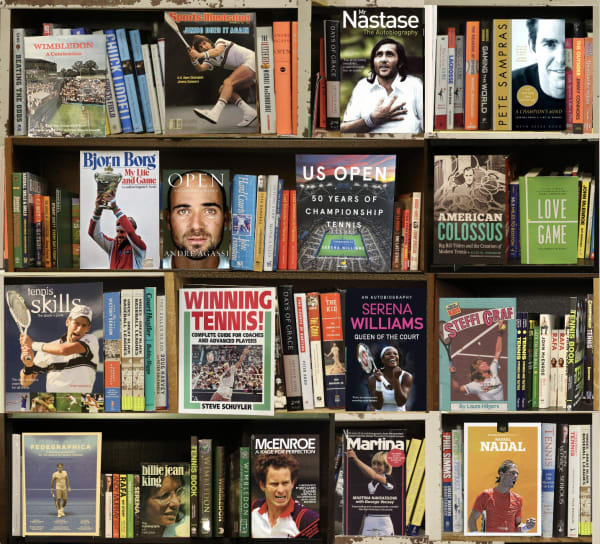 Tennis SQ, 2022 40 x 44 in., Ed. 5 & 2AP 48 x 53 in., Ed. 5 & 2AP