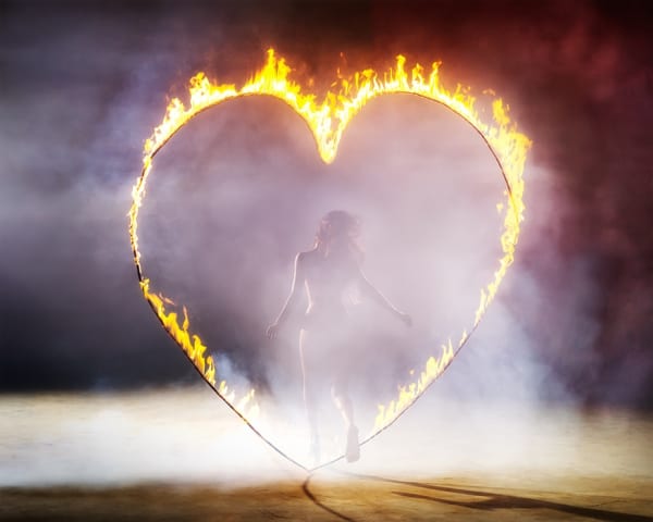 Heart of Fire, 2014 45 x 30 in., Ed. 10 72 x 48 in., Ed. 7 & 3AP