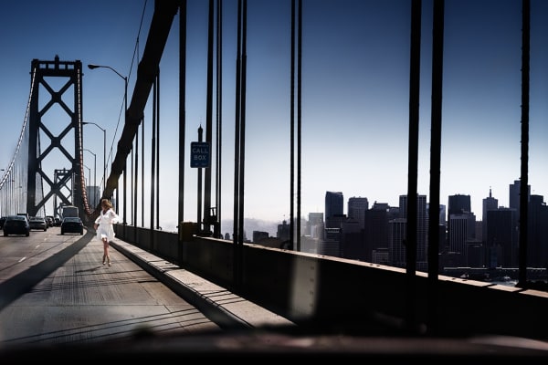 Running On The Bridge, 2014 30 x 45 in., Ed. 10 48 x 72 in., Ed. 7 & 3AP