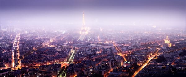 One Night in Paris, 2013 30 x 72 in., Ed. 10 40 x 96 in., Ed. 7 & 3AP