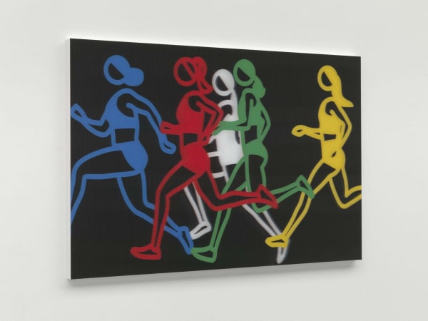 Women Sprinters 2., 2024 30 3/8 x 47 1/4 x 1 3/8 in., Ed. 19