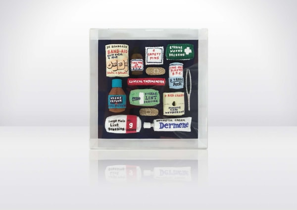 Felt Aid Kit 12 x 12 x 3 in., Ed. 20