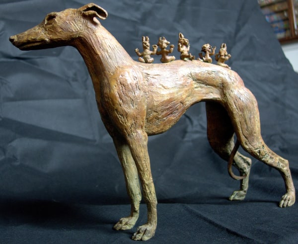 Me and My 5 Babies, 2015 12 1/8 x 15 5/8 x 4 5/8 in., Ed. 12