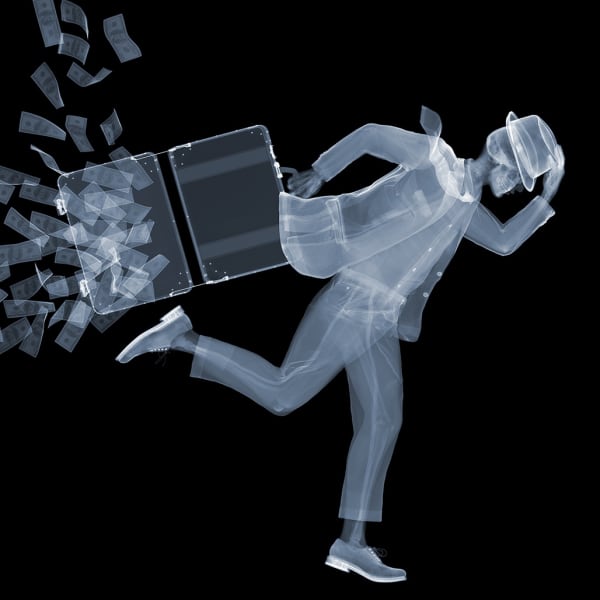 On the Run, 2024 23 x 23 in., Ed. 25 33 x 33 in., Ed. 15 47 x 47 in., Ed. 9