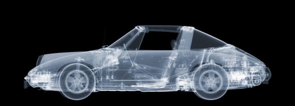 Porsche 911 Targa, 2020 23 1/2 x 65 3/5 in., Ed. 25 27 1/2 x 76 1/2 in., Ed. 15 35 x 98 in., Ed. 9