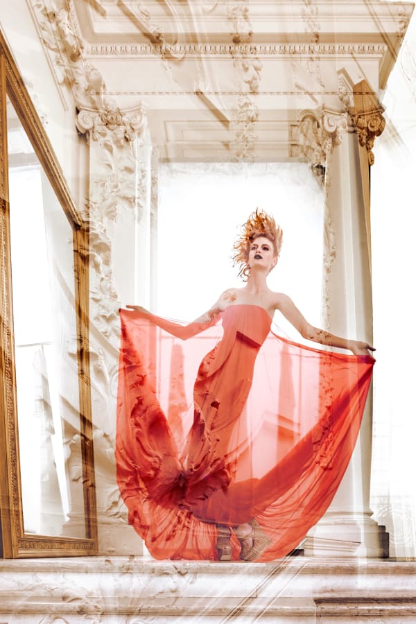 Diaphane, Atelier Jean Paul Gaultier (Paris, France), 2012 60 x 40 in., Ed. 5 72 x 48 in., Ed. 5