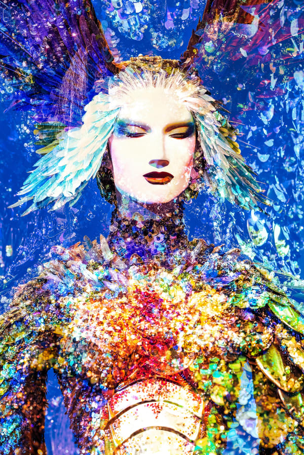 Hommage à Thierry Mugler, 2022 60 x 40 in., Ed. 10 72 x 48 in. Ed. 10