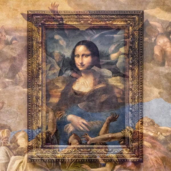 La Joconde (Paris, France), 2018 40 x 40 in., Ed. 5 48 x 48 in., Ed. 1