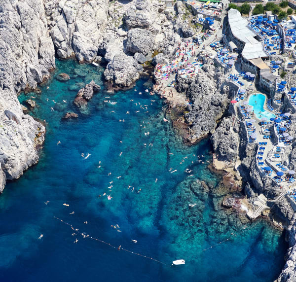 Dreaming Of Capri, 2019 30 x 31 1/2 in., Ed. 7 & 3 AP 41 x 43 in., Ed. 7 & 3 AP 58 x 58 in., Ed. 7 & 3 AP 67 x 70 in., Ed. 4