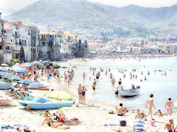 Sunbathers of Cefalu, 2015 58 x 77 in., Ed. 7 & 3AP 70 x 93 in., Ed. 4