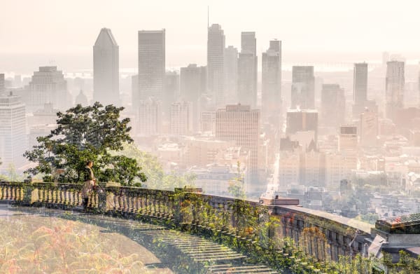 Coté Cour (Montreal, Canada), 2020 40 x 60 in., Ed. 5 48 x 72 in., Ed. AP