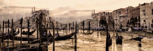 Grand Canal (Venice, Italy), 2017 30 x 90 in., Ed. 5 40 x 120 in., Ed. 1