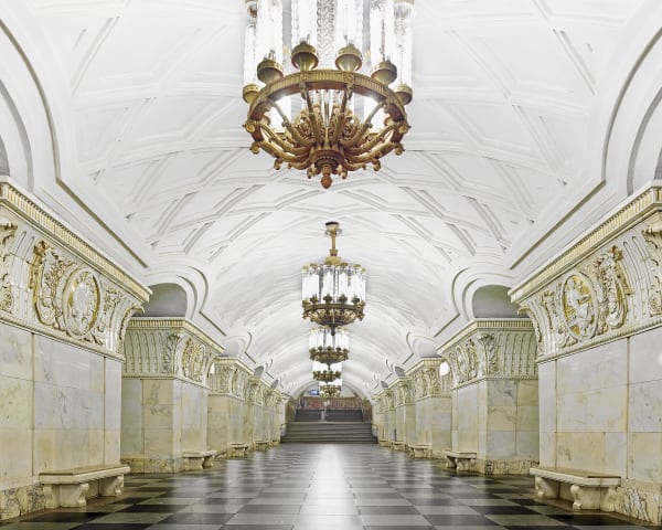 Prospekt Mira Station, Moscow, Russia, 2015 21 x 26 in., Ed. 7 & 2AP 32 x 40 in., Ed. 7 & 2AP 44 x 55 in., Ed. 10 & 2AP 59 x 73 1/2 in., Ed. 5 & 2AP