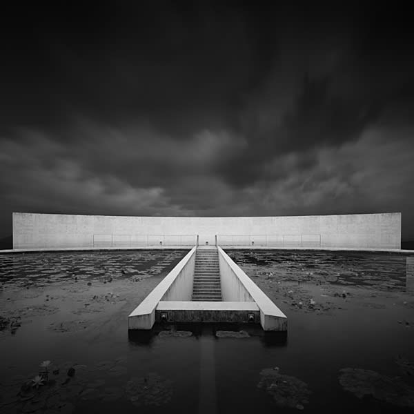 water temple, japan, 2006 13 x 13 in., Ed. 15 & 2 APs 20 x 20 in., Ed. 15 & 2 APs 32 x 32 in., Ed. 10 & 2 APs 43 x 43 in., Ed. 5 & 2 APs