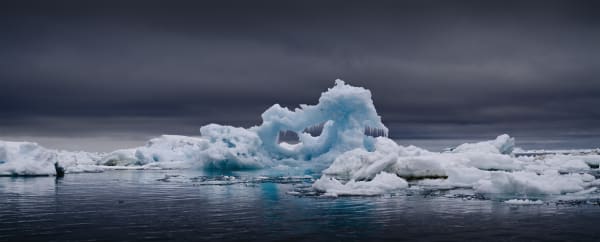 iceberg remains, antartica, 2007 14 x 35 in., Ed. 7 & 2 APs 23 x 57 in., Ed. 10 & 2 APs