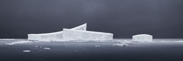 mid-day grey, antartica, 2007 14 x 42 in., Ed. 7 & 2 APs