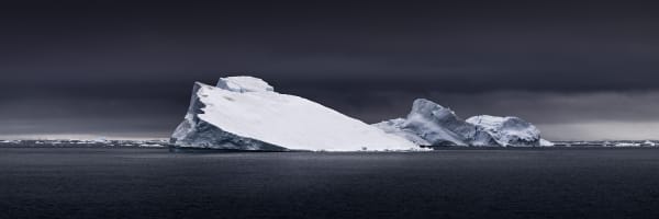 sloped, antartic sound, 2007 14 x 42 in., Ed. 7 & 2 APs 23 x 69 in., Ed. 10 & 2 APs