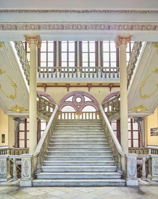 Ballet School (stairs), Havana, Cuba, 2014 26 x 21 in., Ed. 7 & 2AP 40 x 32 in., Ed. 7 & 2AP 55 x 44 in., Ed. 10 & 2AP 73 1/2 x 59 in., Ed. 5 & 2AP