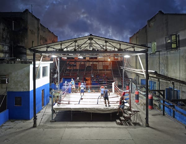 Gimnasio de Boxeo, Havana, Cuba, 2014 21 x 26 in., Ed. 7 & 2AP 32 x 40 in., Ed. 7 & 2AP 44 x 55 in., Ed. 10 & 2AP 59 x 73 1/2 in., Ed. 5 & 2AP