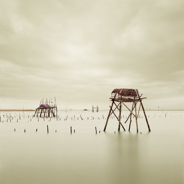 Oyster Farm, Phu Long, Vietnam, 2011 21 x 21 in., Ed. 4 & 2AP 32 x 32 in., Ed. 7 & 2AP 44 x 44 in., Ed. 7 & 2AP