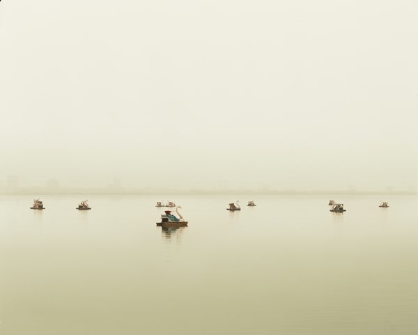 Swan Boats 2, Hanoi, Vietnam, 2011 13 x 16 in., Ed. 4 & 2AP 21 x 24 in., Ed. 4 & 2AP 32 x 40 in., Ed.7 & 2AP 44 x 55 in., Ed. 10 & 2AP