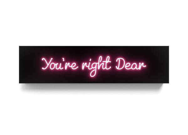 You’re Right Dear, 2017 15 x 60 x 6 in., Ed. 9