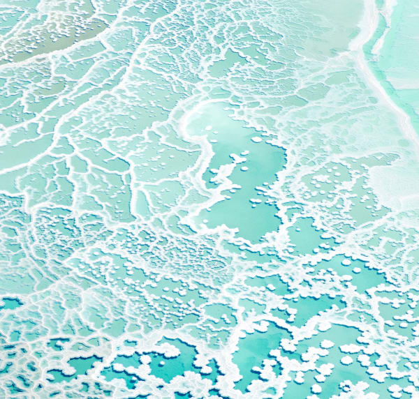dead sea salts I, 2017 30 x 31 1/2 in. , Ed. 7 41 x 43 in., Ed. 7 55 x 58 in., Ed. 7