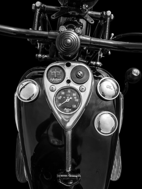 Indian Chief (circa 1940’s) (Black), 2015 24 x 20 in., Ed. 15