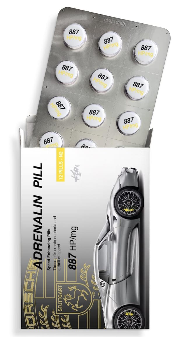 Adrenalin Pill - P1, 2025 39 3/8 x 15 3/4 x 4 in., Ed. 8 51 1/5 x 20 1/8 x 5 1/8 in., Ed. 8 63 x 24 1/4 x 5 7/8 in., Ed. 4