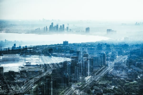 Urban Mirage (Toronto, Canada), 2025 24 x 36 in., Ed. 5 40 x 60 in., Ed. 5 48 x 72 in., Ed. 1