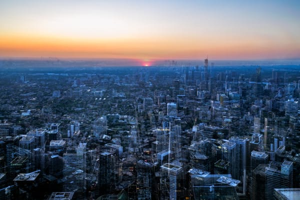 Blue Horizon (Toronto, Canada), 2025 24 x 36 in., Ed. 5 40 x 60 in., Ed. 5 48 x 72 in., Ed. 1