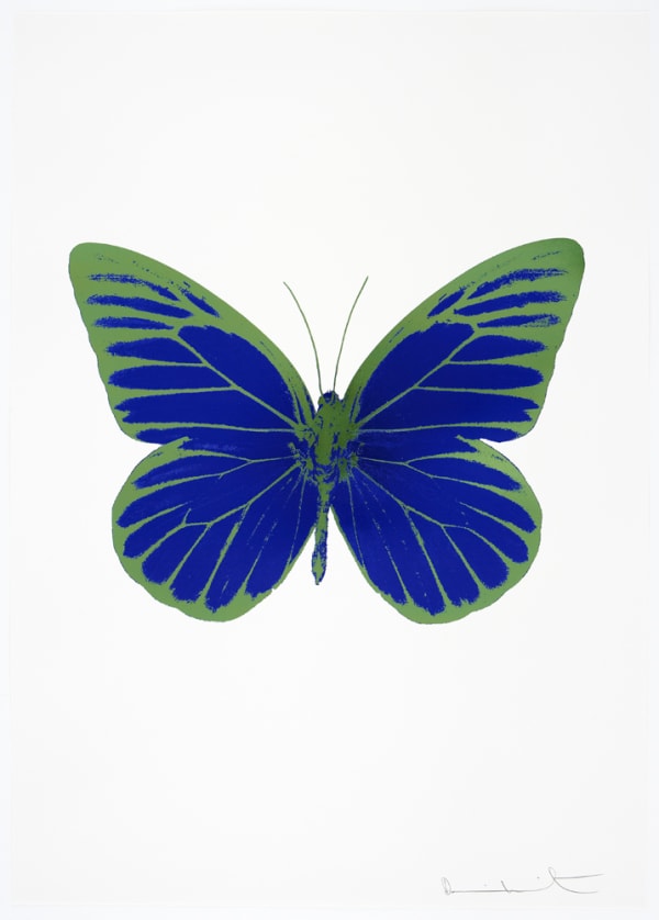 The Souls I (Westminster Blue - Blind Impression - Leaf Green), 2010 28 3/8 x 20 1/8 in., Ed. 15