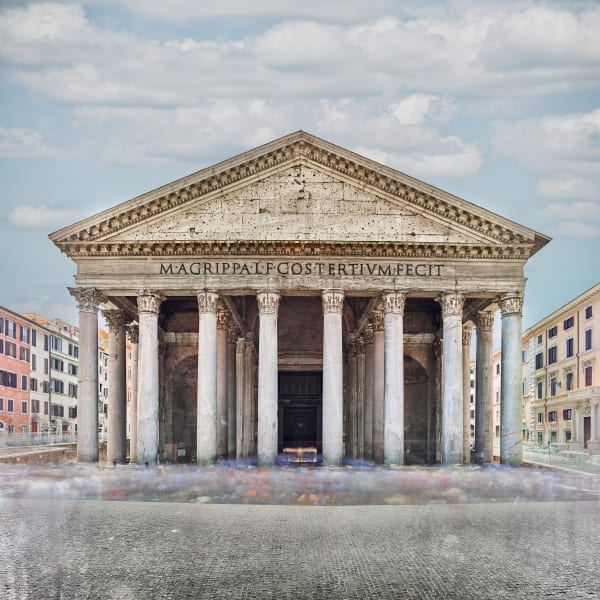 Pantheon, Rome, Italy, 2019 21 x 21 in., Ed. 7 & 2AP 32 x 32 in., Ed. 7 & 2AP 44 x 44 in., Ed. 10 & 2AP 59 x 59 in., Ed. 5 & 2AP