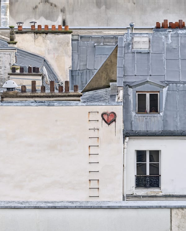 Montmartre 02 (Amore), Paris, France, 2021 26 x 21 in., Ed. 2 AP 40 x 32 in., Ed. 2 AP 55 x 44 in., Ed. 10 & 2AP 73 1/2 x 59 in., Ed. 5 & 2AP