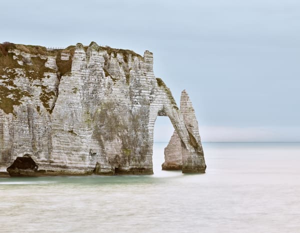 Falaises, d’Etretat, Normandy, France, 2017 21 x 26 in., Ed. 7 & 2AP 32 x 40 in., Ed. 7 & 2AP 44 x 55 in., Ed. 10 & 2AP 59 x 73 1/2 in., Ed. 5 & 2AP