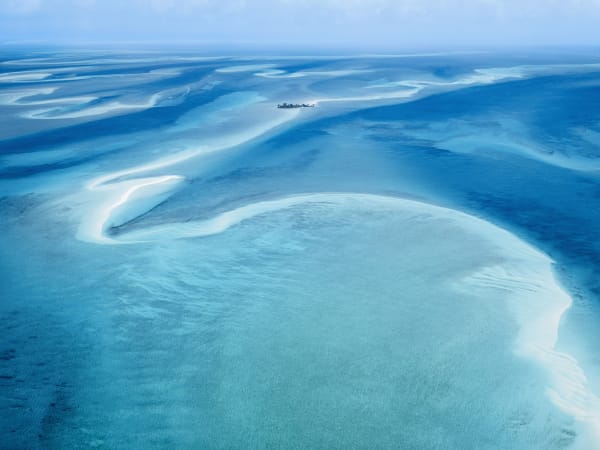 Sandbars 04, The Bahamas, 2016 21 x 26 in., Ed. 7 & 2AP 32 x 40 in., Ed. 7 & 2AP 44 x 55 in., Ed. 10 & 2AP 59 x 73 1/2 in., Ed. 5 & 2AP