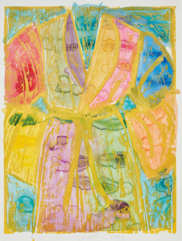 Yellow Watercolours, 1993 55 1/2 x 41 1/8 in., Ed. AP