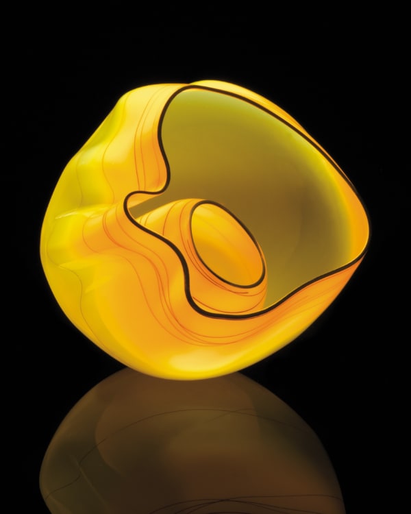 Dale Chihuly - Marigold Persian Studio Edition # 148.cw1p.14, 2014