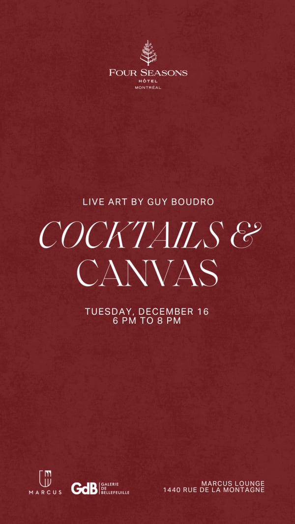 Cocktails & Canvas with Boudro Marcus Lounge, 1444 rue de la Montagne