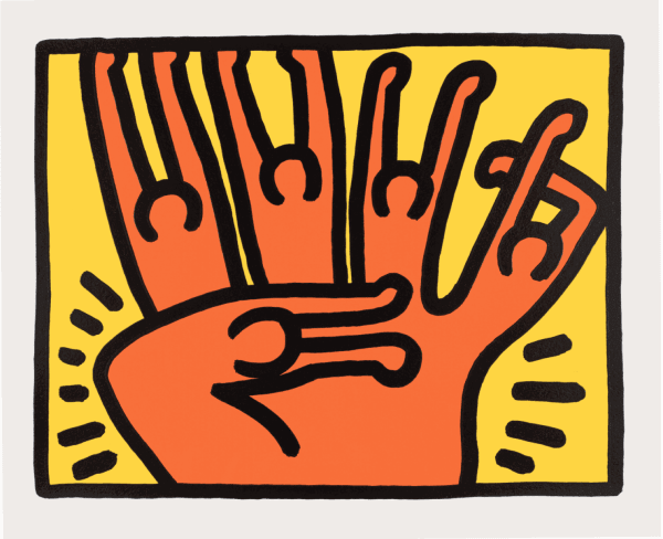 Keith Haring, Pop Shop VI, 1989