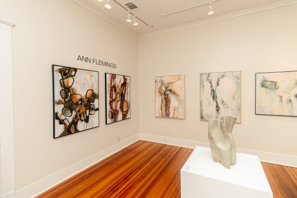 Paintings: Ann Flemings Sculpture: Hillary Cumberworth