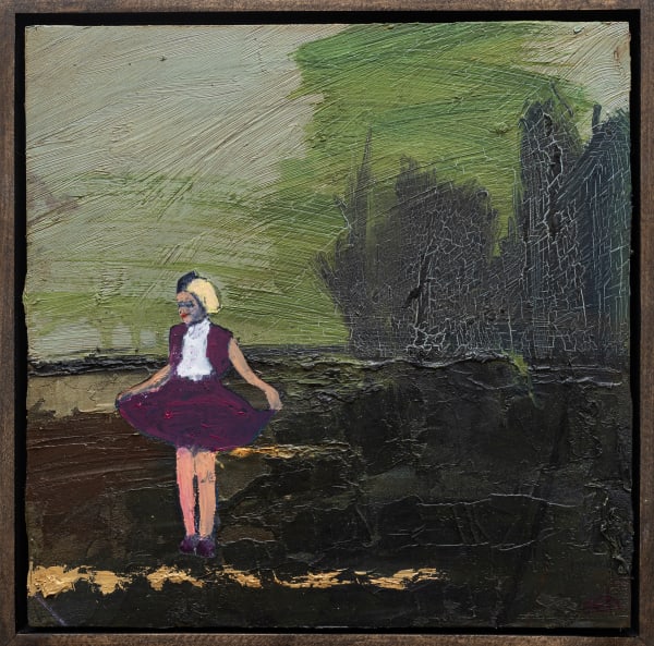 George Huffman, Red Skirt Swing, 2025